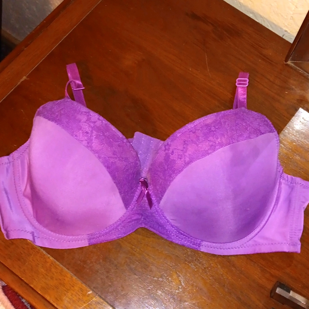 Womens 42C Purple Fashion Bra